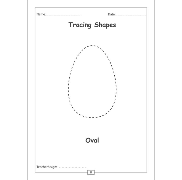 Oval Worksheet