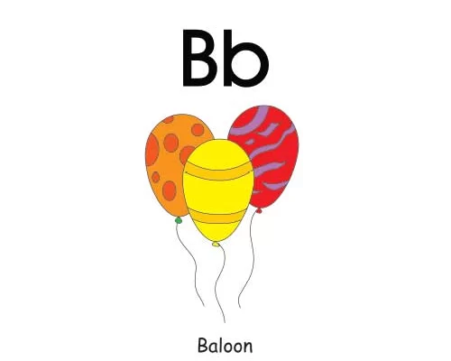 Letter B Identification colorful worksheet